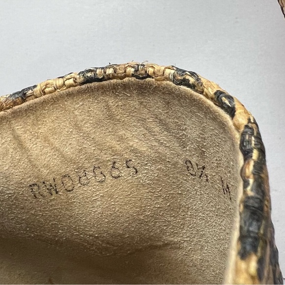 Stuart Weitzman Animal Print Cork Platform Sandals Size 8.5 - Picture 5 of 9